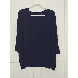 93 Cyrus 3/4 sleeve tunic, sz 3X